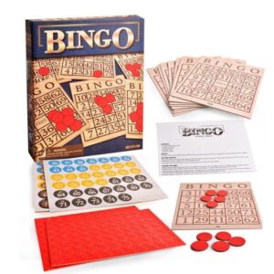 Professional Bingo Game Set with Cards