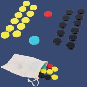 Classic Plastic Checkers Game Set