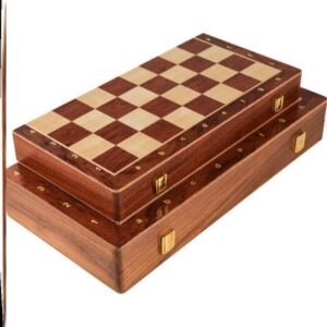 Luxury Folding Wooden Backgammon Board