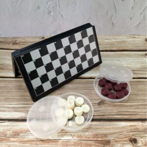 Travel Go Game Set with Magnetic Stones